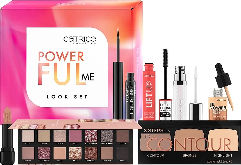 Make-up Set 7 Produkte - Catrice Make up Look Set Powerful Me  — Bild N1