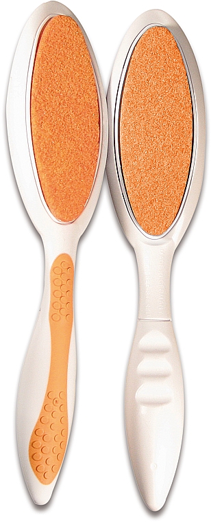 Doppelseitige Fußfeile orange - Titania — Bild N1