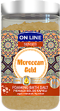 Düfte, Parfümerie und Kosmetik Badesalze - On Line Senses Bath Salt Moroccan Gold
