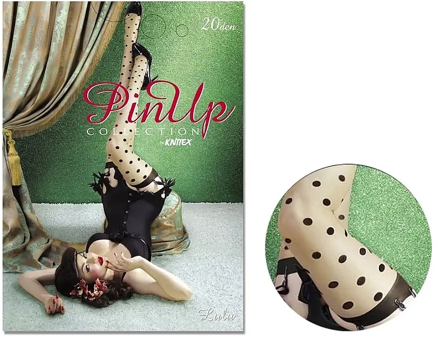 Damenstrümpfe Lulu 20 den perle - Knittex — Bild N1