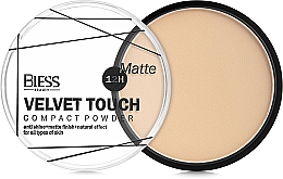 Düfte, Parfümerie und Kosmetik Kompaktes Gesichtspuder - Bless Beauty Velvet Touch Compact Powder