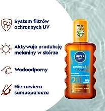 Sonnenschutzöl - NIVEA Sun Care Protect & Bronze Oil SPF 20 — Bild N3