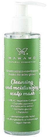GESCHENK! Reinigende und feuchtigkeitsspendende Kopfhautmaske - Mawawo Cleansing And Moisturizing Scalp Mask — Bild N1