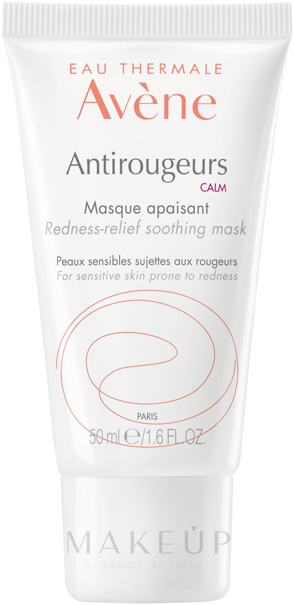 Beruhigende Gesichtsmaske gegen Hautrötungen mit Ruscus-Extrakt - Avene Antirougeurs Calm Redness-Relief Soothing Repair Mask — Bild 50 ml