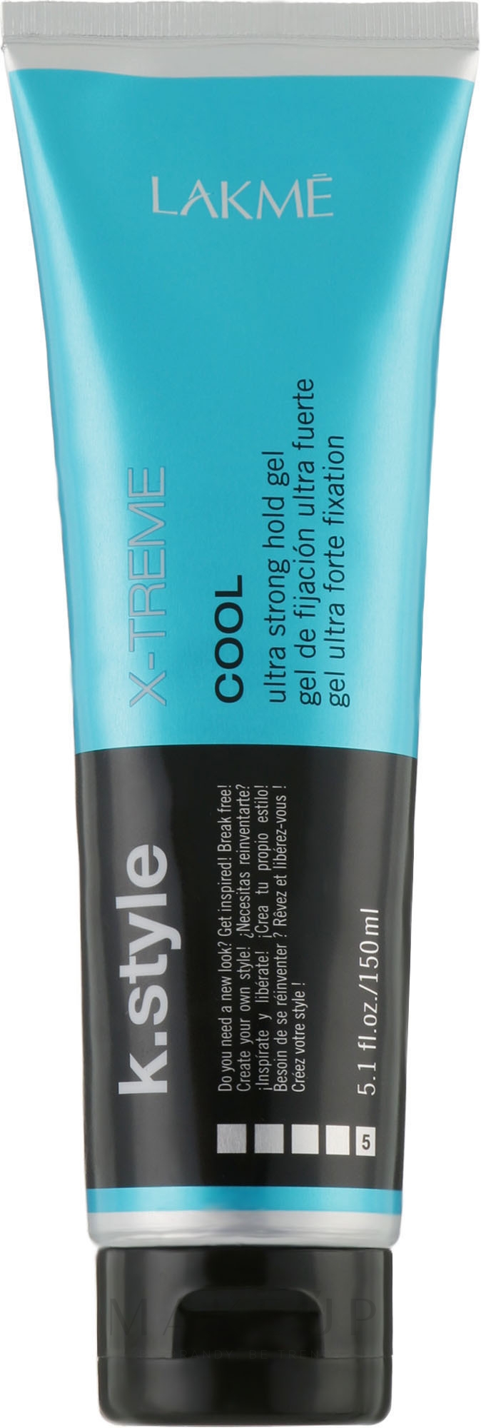 Haargel extra starker Halt - Lakme K.style Cool X-Treme — Bild 150 ml