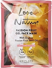 Gelmaske für das Gesicht - Oriflame Passion Fruit Gel Face Mask with Organic Passion Fruit Seed Oil — Bild N1