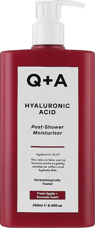 Feuchtigkeitscreme mit Hyaluronsäure - Q+A Hyaluronic Acid Post-Shower Moisturiser  — Bild N1