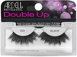 Düfte, Parfümerie und Kosmetik Künstliche Wimpern - Ardell Double Up 204 Black