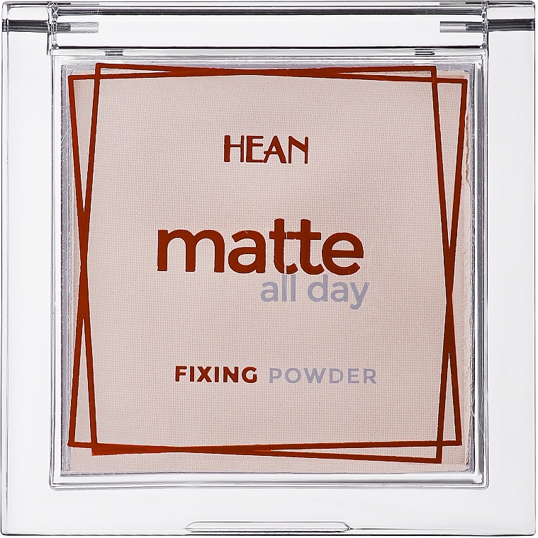 Mattierendes Gesichtspuder - Hean Matte All Day Fixing Powder — Bild N4