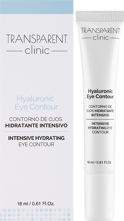 Creme für die Augenpartie - Transparent Clinic Hyaluronic Eye Contour — Bild N2