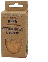 Schnurrbart- und Bartbürste - Labo Beauty — Bild N1