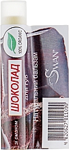 Düfte, Parfümerie und Kosmetik Natürlicher Lippenbalsam mit Schokolade - Swan Lip Balm