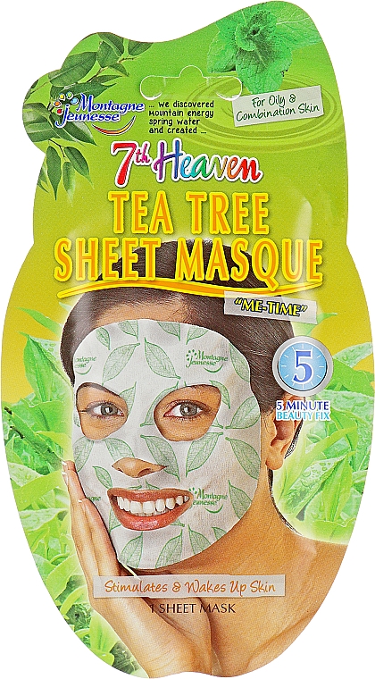 Tuchmaske - 7th Heaven Tea Tree Sheet Mask — Bild N1