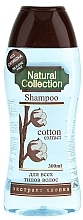 Düfte, Parfümerie und Kosmetik Shampoo für alle Haartypen mit Baumwollextrakt - Pirana Natural Collection Shampoo