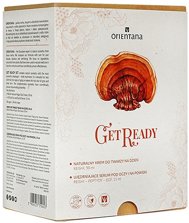 Set - Orientana Get Ready (Gesichtscreme/50 ml + Augenserum/15 ml) — Bild N2