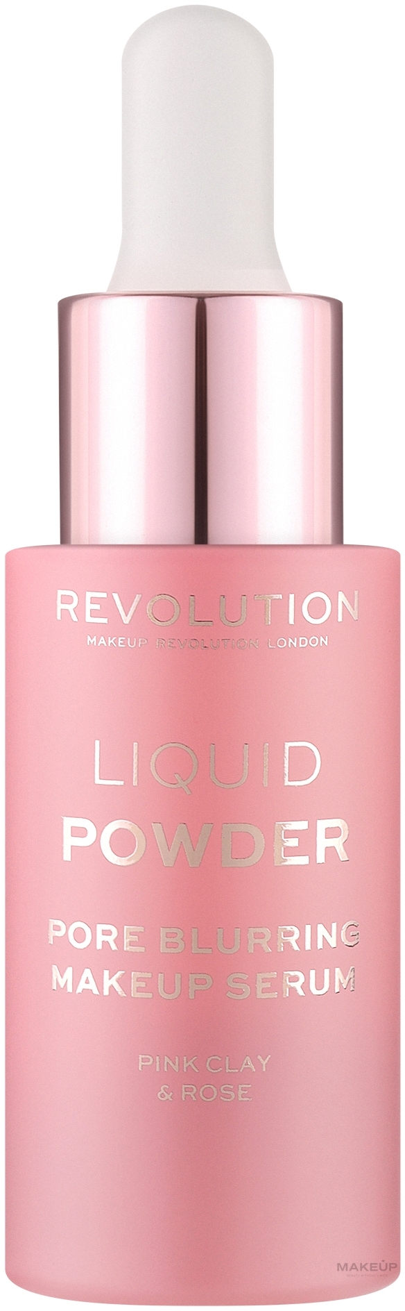 Serum-Primer - Makeup Revolution Liquid Powder Pore Blurring Makeup Serum — Bild 19 ml