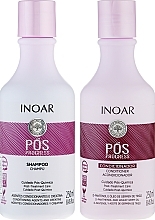 Haarset mit flüssiger Seide - Inoar Pos Progress Kit (Shampoo 250ml + Conditioner 250ml)  — Bild N3