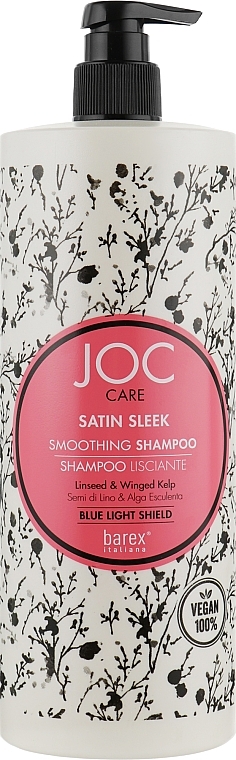 Glättendes Shampoo für widerspenstiges Haar - Barex Joc Care Satin Sleek Smoothing Shampoo — Bild N3
