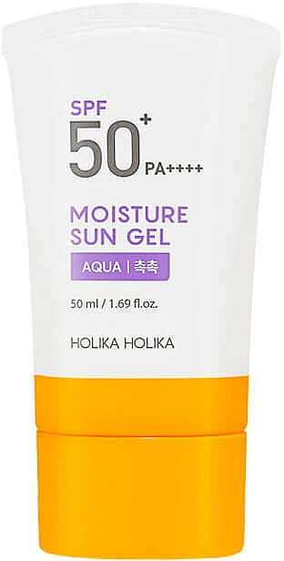 Feuchtigkeitsspendendes Sonnengel für Gesicht LSF 50 - Holika Holika SPF 50+ Moisture Sun Gel — Bild N1