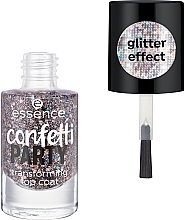 Düfte, Parfümerie und Kosmetik Decklack mit Glitzer - Essence Confetti Party Transforming Top Coat 