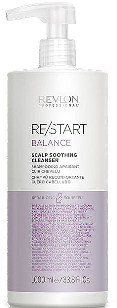 Beruhigendes Shampoo für empfindliche Kopfhaut - Revlon Professional Restart Balance Scalp Soothing Cleanser — Bild N2