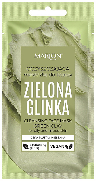 Reinigungsmaske mit grüner Tonerde - Marion Cleansing Face Mask Green Clay — Bild N1
