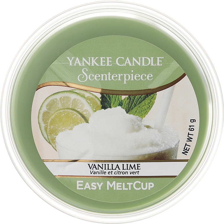 Tart-Duftwachs Vanilla Lime - Yankee Candle Vanilla Lime Melt Cup — Bild N1