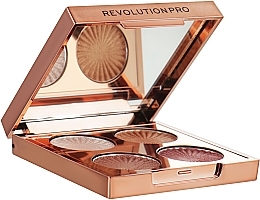 Lidschattenpalette - Revolution Pro Goddess Glow Eye Quad Eyeshadow Palette — Bild N3