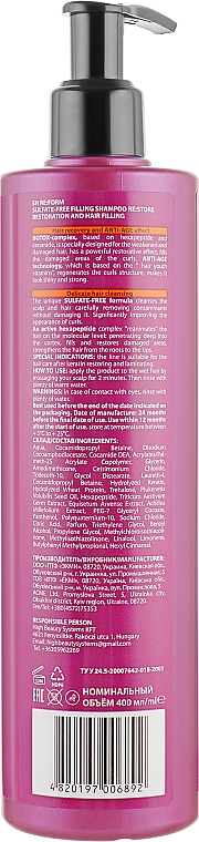 Sulfatfreies Shampoo zur Haarwiederherstellung - Re:form Re:store Sulfate-Free Shampoo — Bild N2