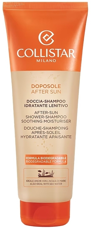 Shampoo-Duschgel nach dem Sonnenbad - Collistar Eco-Compatible After Sun Soothing Moisturiser Shower-Shampoo — Bild N1