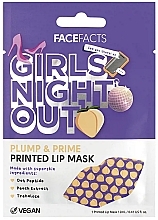 Lippenmaske für mehr Volumen - Face Facts Girls Night Out Plumping Lip Mask — Bild N1