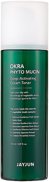 Nährendes Tonikum - JayJun Okra Phyto Mucin Deep Activating Cream Toner — Bild N1