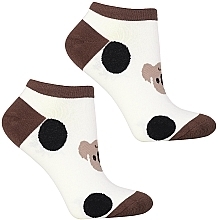 Kurze Damensocken CSD240-083 Koalas mit Kreisen - Moraj — Bild N2