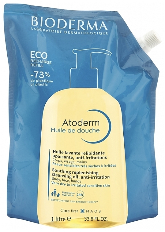 Duschöl - Bioderma Atoderm Eco-Recharge Shower Oil — Bild N1