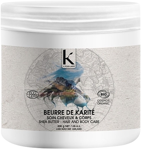 Sheabutter zur Haar- und Körperpflege - K Pour Karite Hair & Body Organic Shea Butter  — Bild N1