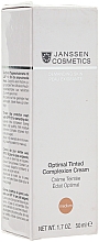 Düfte, Parfümerie und Kosmetik Getönte Tagesschutzcreme mit LSF 10 für die anspruchsvolle Haut - Janssen Cosmetics Optimal Tinted Complexion Cream Medium SPF 10