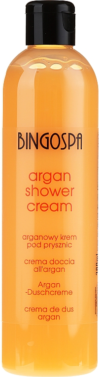 Duschcreme mit Arganöl und Pfirsichduft - BingoSpa Argan Cream With Peach Shower — Foto N2