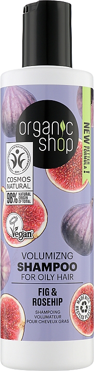 Haarshampoo mit Feigen und Wildrose - Organic Shop Shampoo — Bild N1