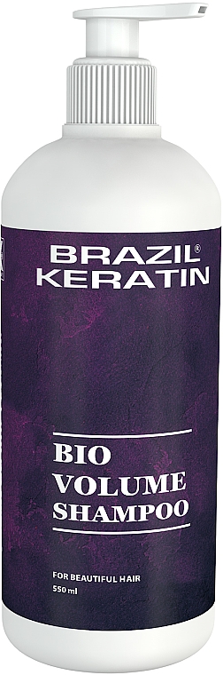 Shampoo mit Keratin für mehr Volumen - Brazil Keratin Bio Volume Shampoo — Foto N5