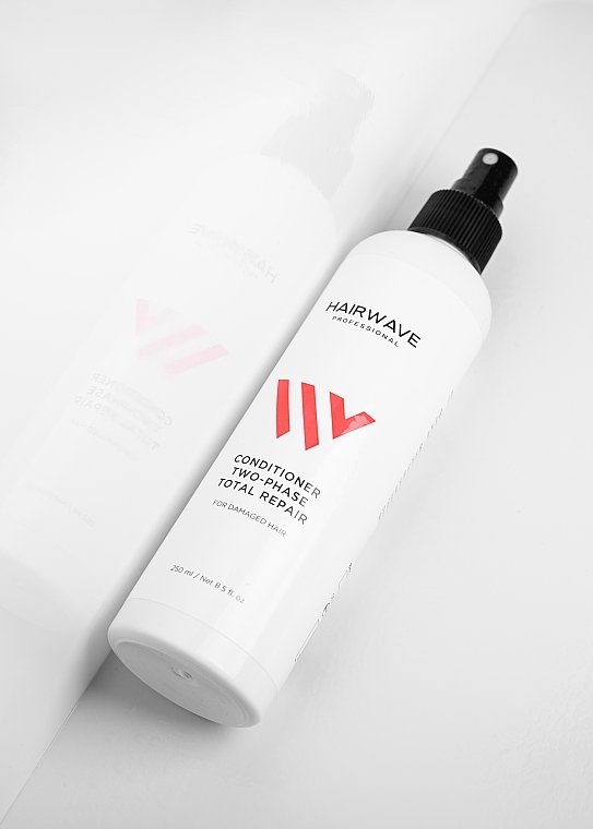 Zwei-Phasen-Conditioner für geschädigtes Haar Total Repair - HAIRWAVE Two-Phase Conditioner For Damaged Hair — Bild N6