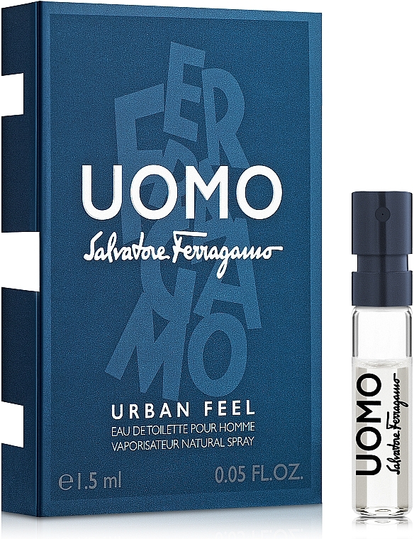 GESCHENK! Salvatore Ferragamo Uomo Urban Feel - Eau de Toilette (Probe) — Bild N1