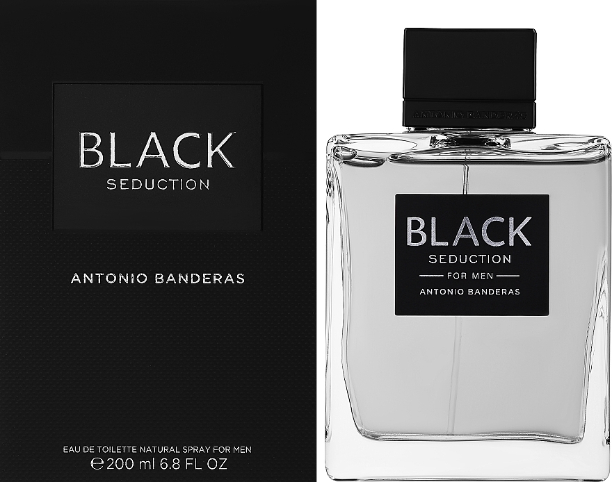 Antonio Banderas Seduction in Black - Eau de Toilette  — Bild N2