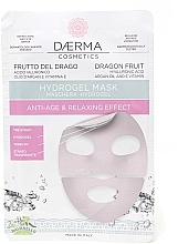 Düfte, Parfümerie und Kosmetik Entspannende Anti-Aging Hydrogel-Gesichtsmaske mit Drachenfrucht, Hyaluronsäure, Arganöl und Vitamin E - Daerma Cosmetics Dragon Fruit Hydrogel Mask