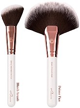 Make-up-Pinsel-Set 14 St. - Luvia Cosmetics Feather White Essential Brushes Set — Bild N4