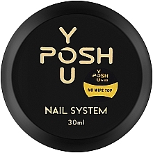 Decklack für Gel-Nagellack ohne Klebeschicht - YouPOSH Rubber None-Wipe Top — Bild N1