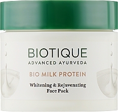 Aufhellende Gesichtsmaske mit Milchprotein - Biotique Bio Milk Protein Whitening and Rejuvenating Face Pack — Foto N2