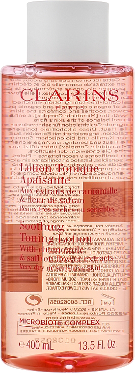 Beruhigende und tonisierende Gesichtslotion mit Kamille und Safranblütenextrakten - Clarins Soothing Toning Lotion — Bild N3