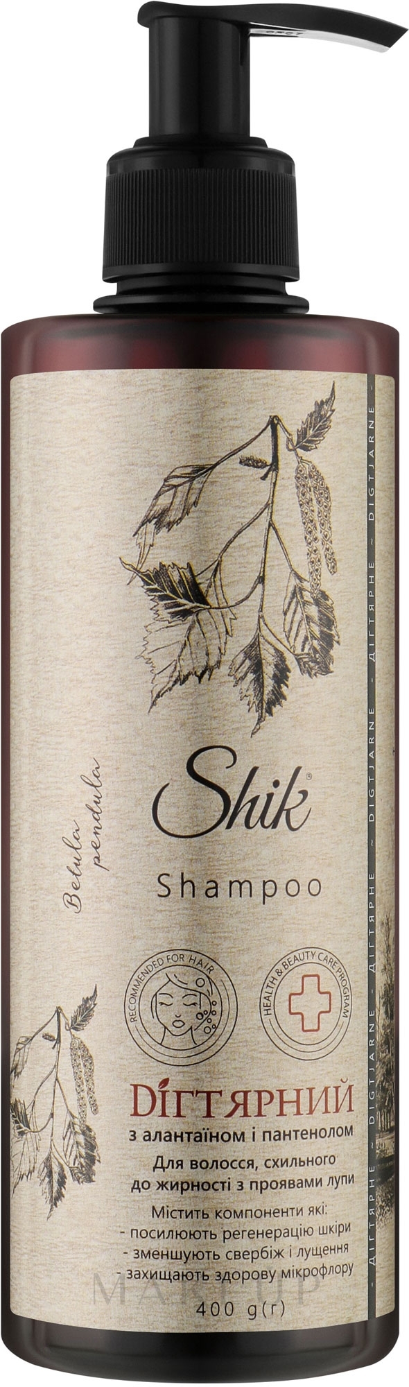 Teershampoo für fettiges und zu Schuppen neigendes Haar - Shik Shampoo — Bild 400 g