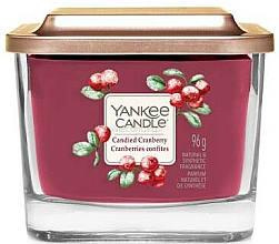 Düfte, Parfümerie und Kosmetik Duftkerze im Glas ein Docht - Yankee Candle Candied Cranberry