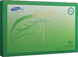 Set - Jigott Well Being Green Tea (emulsion/150ml + toner/150ml + emulsion/30ml + toner/30ml) — Bild N1